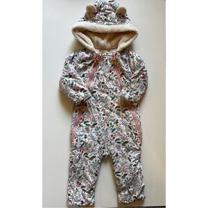 Baby Boden Peculiar Pets Pram Suit featuring